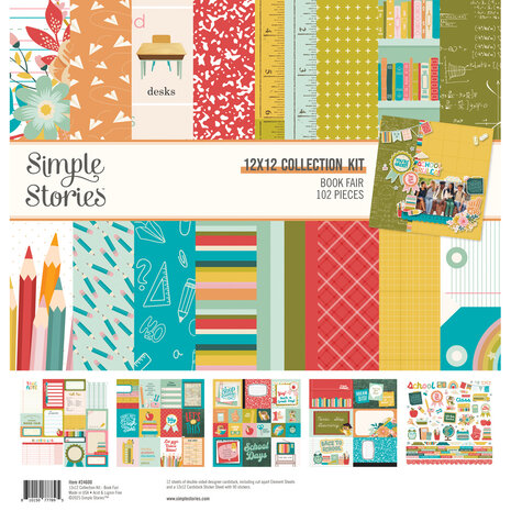 Simple Stories Book Fair Collection Kit (24600) (OUTLET)