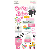 Simple Stories Crafty Babe Foam Stickers (24311)
