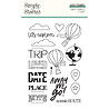 Simple Stories Happy Travels Clear Stamps (24416)