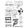 Simple Stories Happy Travels Clear Stamps (24416)