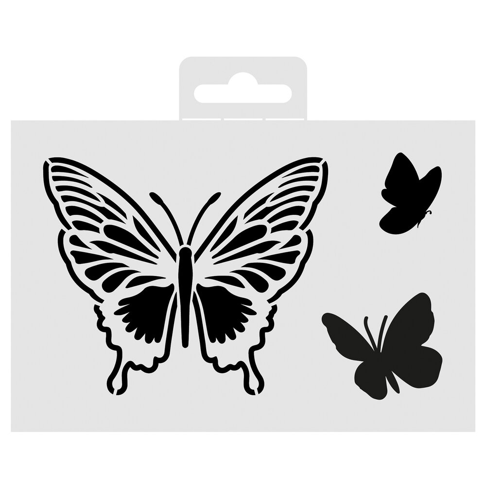 Aladine Stencil 10x15cm Butterfly (81272) (OUTLET) Aladine Stencil 10x15cm Butterfly (81272) (OUTLET)