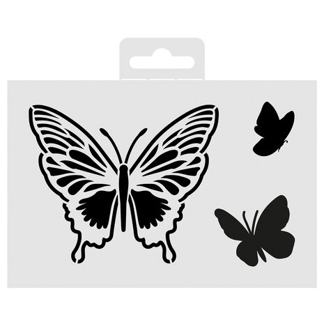 Aladine Stencil 10x15cm Butterfly (81272) (OUTLET) Aladine Stencil 10x15cm Butterfly (81272) (OUTLET)