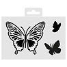 Aladine Stencil 10x15cm Butterfly (81272) Aladine Stencil 10x15cm Butterfly (81272)