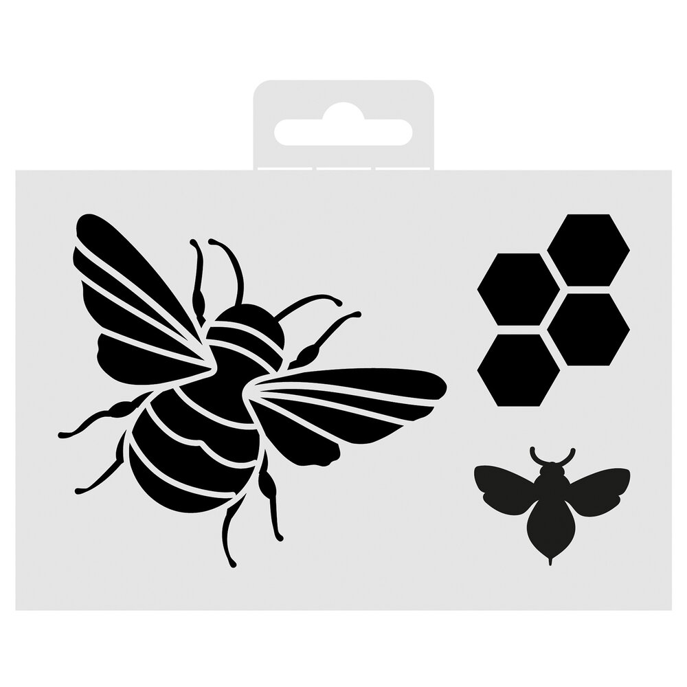 Aladine Stencil 10x15cm Bee (81274) (OUTLET)
