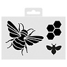Aladine Stencil 10x15cm Bee (81274) (OUTLET)