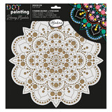 Aladine Dot Painting MDF Board & Stencil 30cm Sun (85505)