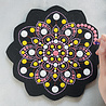 Aladine Dot Painting MDF Board & Stencil 20cm Peony (85502) Aladine Dot Painting MDF Board & Stencil 20cm Peony (85502)