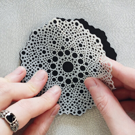 Aladine Dot Painting Set 8 Shapes 10cm (85496)