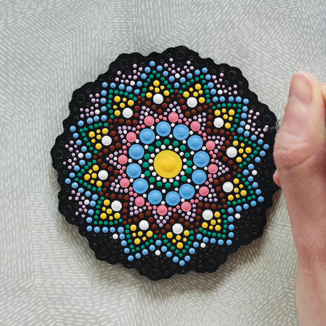 Aladine Dot Painting Set 8 Shapes 10cm (85496)