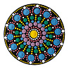 Aladine Dot Painting Set 8 Rings 10cm (85495) Aladine Dot Painting Set 8 Rings 10cm (85495)
