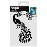 Aladine Stencil 15x10cm Peacock (81266)