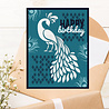 Aladine Stencil 15x10cm Peacock (81266) (OUTLET)