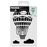 Aladine Stencil 15x10cm Hot-Air Balloon (81269)