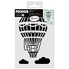 Aladine Stencil 15x10cm Hot-Air Balloon (81269) Aladine Stencil 15x10cm Hot-Air Balloon (81269)