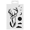 Aladine Stencil 15x10cm Deer (81265) (OUTLET)