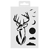Aladine Stencil 15x10cm Deer (81265) Aladine Stencil 15x10cm Deer (81265)