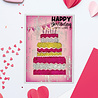 Aladine Stencil 15x10cm Cake (81268) (OUTLET)