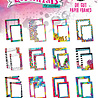 Art By Marlene Essentials Die Cut Paper Frames Block (ABM-ES-DCB23) Art By Marlene Essentials Die Cut Paper Frames Block (ABM-ES-DCB23)