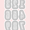 Creative Craftlab Essentials Cutting Dies Stitched Numbers (CCL-ES-CD270) Creative Craftlab Essentials Cutting Dies Stitched Numbers (CCL-ES-CD270)
