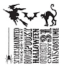 Stampers Anonymous Halloween Silhouettes Tim Holtz Cling Stamps (CMS115) Stampers Anonymous Halloween Silhouettes Tim Holtz Cling Stamps (CMS115)