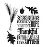 Stampers Anonymous Thankful Silhouettes Tim Holtz Cling Stamps (CMS116) Stampers Anonymous Thankful Silhouettes Tim Holtz Cling Stamps (CMS116)