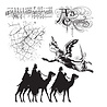 Stampers Anonymous Joyful Song Tim Holtz Cling Stamps (CMS119) Stampers Anonymous Joyful Song Tim Holtz Cling Stamps (CMS119)