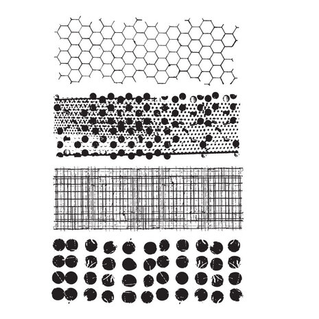 Stampers Anonymous Mixed Media Tim Holtz Cling Stamps (CMS125) Stampers Anonymous Mixed Media Tim Holtz Cling Stamps (CMS125)