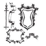 Stampers Anonymous Sketch Tim Holtz Cling Stamps (CMS131)