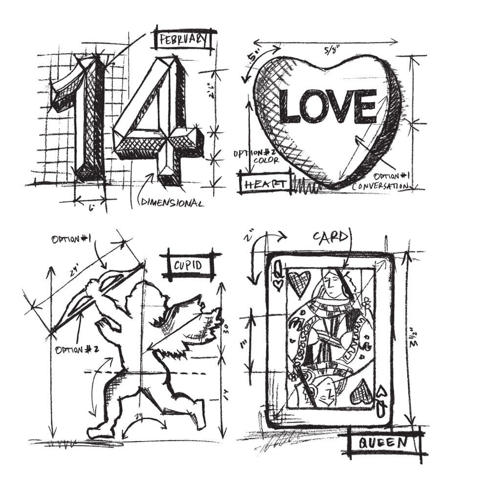 Stampers Anonymous Valentine Blueprint Tim Holtz Cling Stamps (CMS143) Stampers Anonymous Valentine Blueprint Tim Holtz Cling Stamps (CMS143)