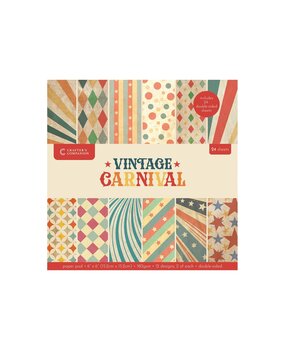 Crafter's Companion Vintage Carnival 6x6 Inch Paper Pad (VC-PAD6)