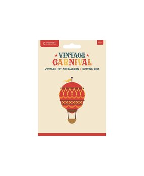 Crafter's Companion Vintage Carnival Metal Die Set Vintage Hot Air Balloon (VC-MD-VHAB)