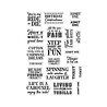 Crafter's Companion Vintage Carnival Stamp & Die Ticket Fun (VC-STD-TIFU) Crafter's Companion Vintage Carnival Stamp & Die Ticket Fun (VC-STD-TIFU)