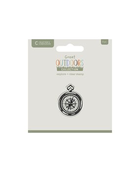 Crafter's Companion The Great Outdoors Clear Acrylic Stamp Set Explore (CC-TGO-CA-ST-EXPL)