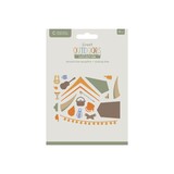 Crafter's Companion The Great Outdoors Metal Die Set Around the Campfire (CC-TGO-MD-ATCA)