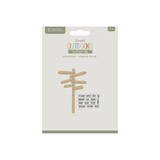 Crafter's Companion The Great Outdoors Stamp & Die Set Wander Lust (CC-TGO-STD-WALU)