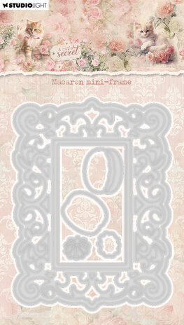 Studio Light A Cat's Secret Cutting Die Macaron Mini-Frame (SL-ACS-CD999) (DISCONTINUED) Studio Light A Cat's Secret Cutting Die Macaron Mini-Frame (SL-ACS-CD999) (DISCONTINUED)