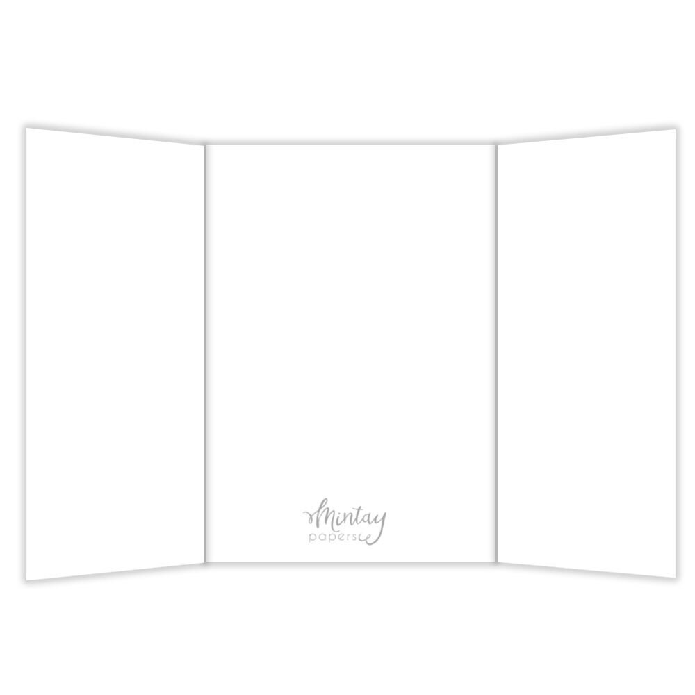 Mintay Basic Trifold Card Base White (5pcs) (MT-BASIC-C35) Mintay Basic Trifold Card Base White (5pcs) (MT-BASIC-C35)