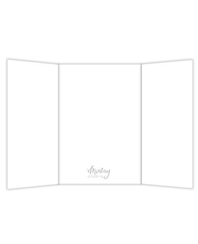 Mintay Basic Trifold Card Base White (5pcs) (MT-BASIC-C35)
