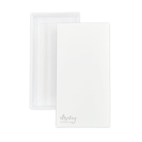 Mintay Basic Rectangle 1 Card Box Base White (3pcs) (MT-BASIC-B03) Mintay Basic Rectangle 1 Card Box Base White (3pcs) (MT-BASIC-B03)