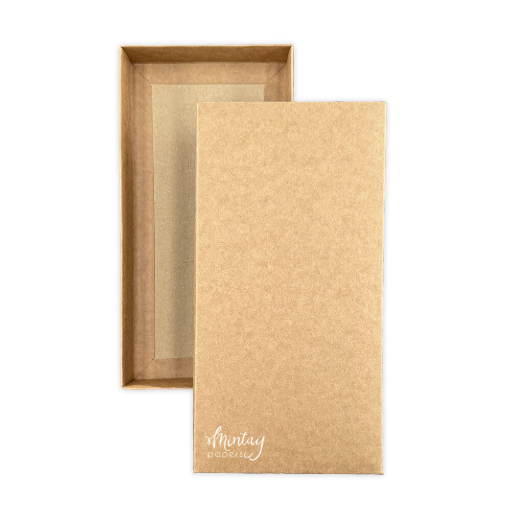 Mintay Basic Rectangle 1 Card Box Base Kraft (3pcs) (MT-BASIC-B04) Mintay Basic Rectangle 1 Card Box Base Kraft (3pcs) (MT-BASIC-B04)