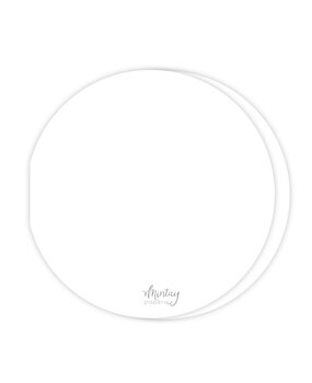 Mintay Basic Cirlcle Card Base White (5pcs) (MT-BASIC-C31) Mintay Basic Cirlcle Card Base White (5pcs) (MT-BASIC-C31)