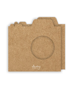 Mintay Basic Camera Card Base Kraft (5pcs) (MT-BASIC-C40)