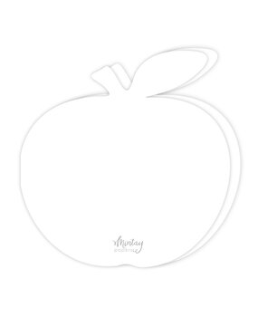 Mintay Basic Apple Card Base White (5pcs) (MT-BASIC-C33)