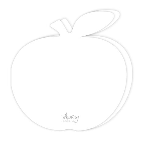 Mintay Basic Apple Card Base White (5pcs) (MT-BASIC-C33) Mintay Basic Apple Card Base White (5pcs) (MT-BASIC-C33)