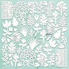Mintay Chippies Decor 12x12 Inch Flora Filigree 1 (MT-CHIP2-D102) Mintay Chippies Decor 12x12 Inch Flora Filigree 1 (MT-CHIP2-D102)