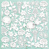 Chippies Decor 12x12 Inch Flora Filigree 2 (MT-CHIP2-D103) Chippies Decor 12x12 Inch Flora Filigree 2 (MT-CHIP2-D103)