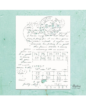 Mintay Kreativa Stencil 6x8 Inch Mixed 1 (MTK-STEN-50) Mintay Kreativa Stencil 6x8 Inch Mixed 1 (MTK-STEN-50)