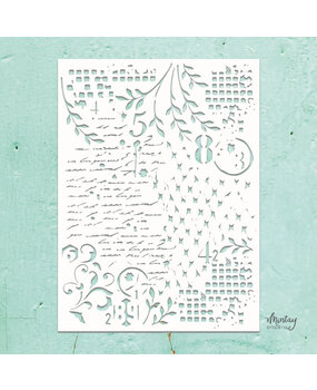 Mintay Kreativa Stencil 6x8 Inch Mixed 4 (MTK-STEN-53) Mintay Kreativa Stencil 6x8 Inch Mixed 4 (MTK-STEN-53)