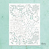 Kreativa Stencil 6x8 Inch Mixed 4 (MTK-STEN-53) Kreativa Stencil 6x8 Inch Mixed 4 (MTK-STEN-53)