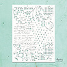 Mintay Kreativa Stencil 6x8 Inch Mixed 4 (MTK-STEN-53) Mintay Kreativa Stencil 6x8 Inch Mixed 4 (MTK-STEN-53)
